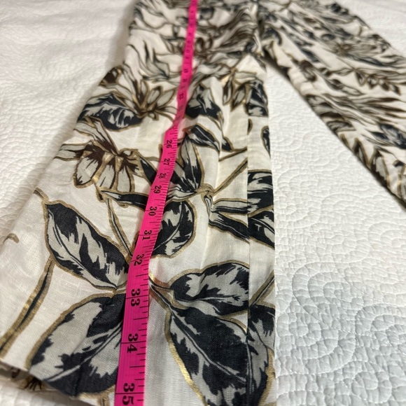 J. Crew 100% linen Ankle Cropped Pants - Picture 9 of 13